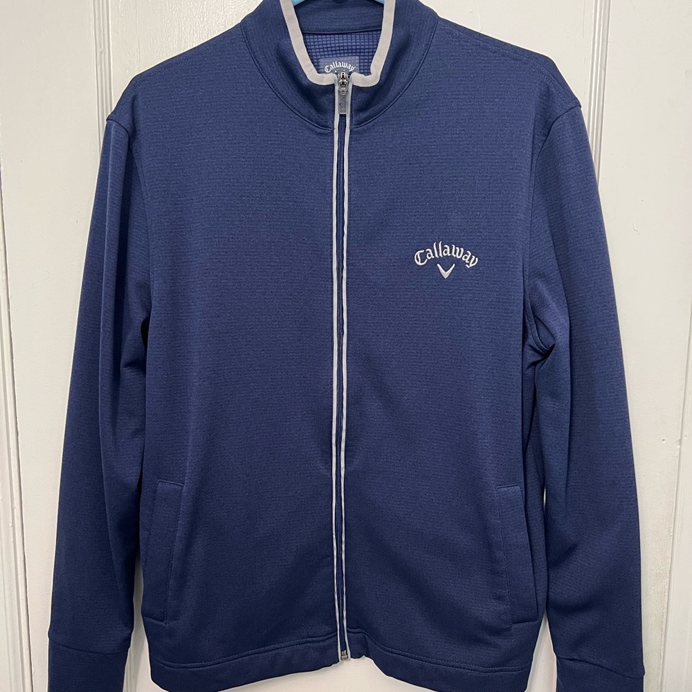 Callaway Men's Navy Full-Zip Jacket